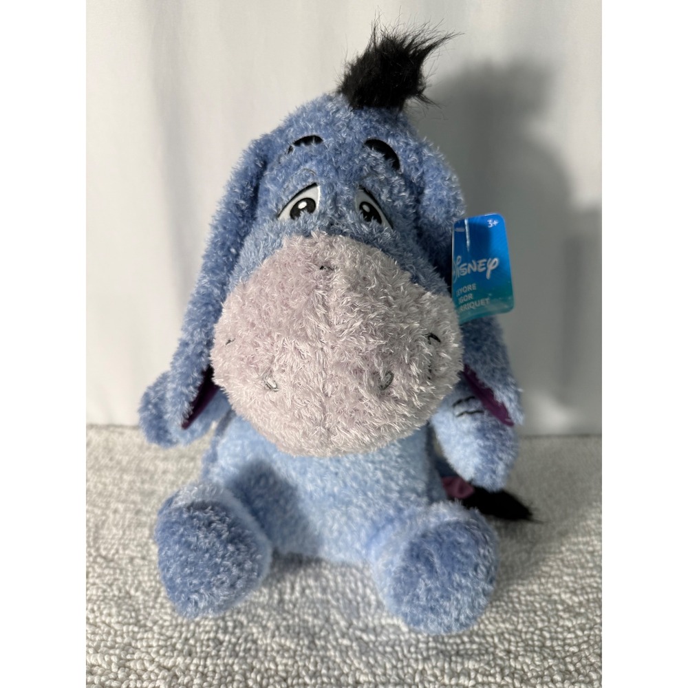 Disney Eeyore Weighted Plush Toy Stuffed Animal‎ NWT